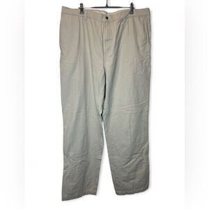 Columbia ROC Men 40x34 Light Khaki Cargo Utility Hiking‎ Baggy Cotton Pants